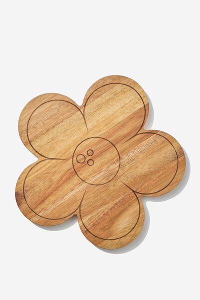 Shaped Cheese Board, FLOWER