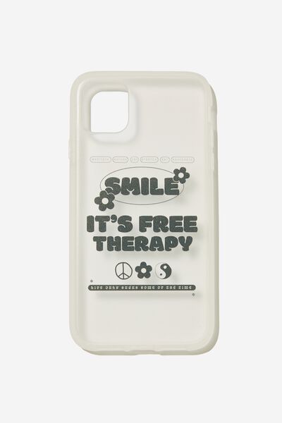 Protective Phone Case iPhone 11, SMILE IT S FREE