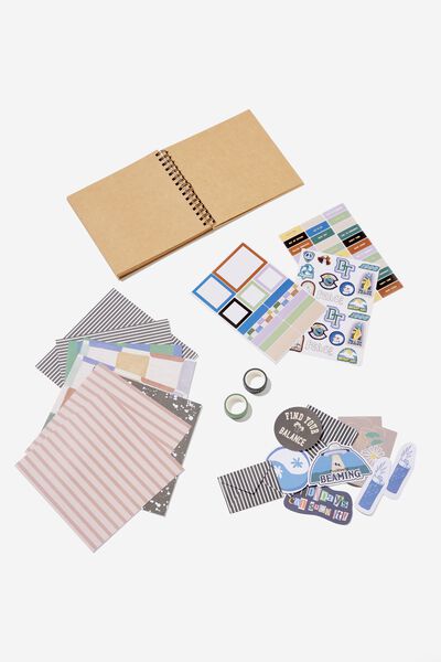 DIY Scrapbook Kit, ADVENTURE TRIPS