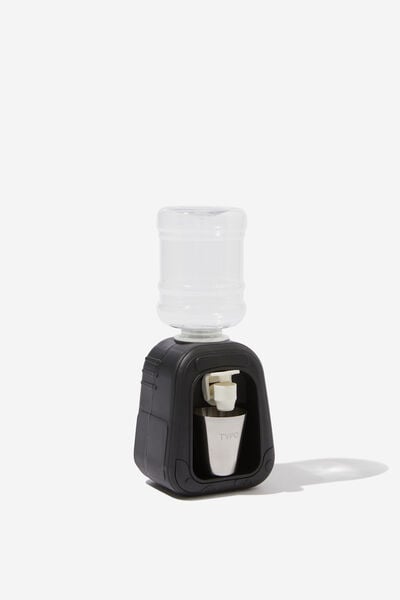Mini Desktop Water Cooler Shot Dispenser, BLACK