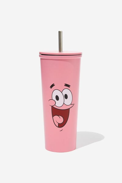 Collab Metal Smoothie Cup, LCN NIC SPONGEBOB PATRICK