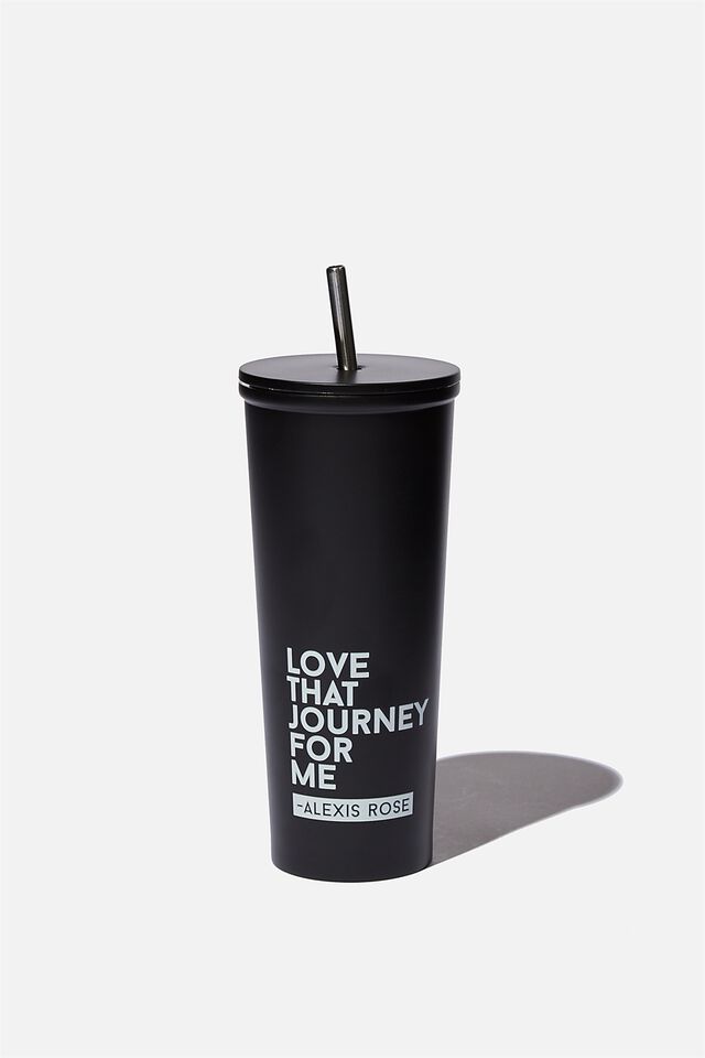Schitts Creek Metal Smoothie Cup, LCN SCH LOVE THAT FOR ME