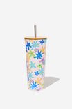 Metal Smoothie Cup, PAPER DAISY MULTI - alternate image 1