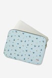 Take Me Away 13 Inch Laptop Case, MEADOW DITSY ARCTIC BLUE - alternate image 2