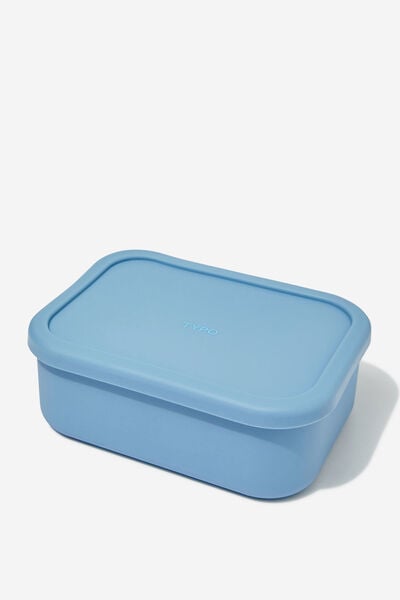 Fill Me Up Lunch Box, DENIM BLUE