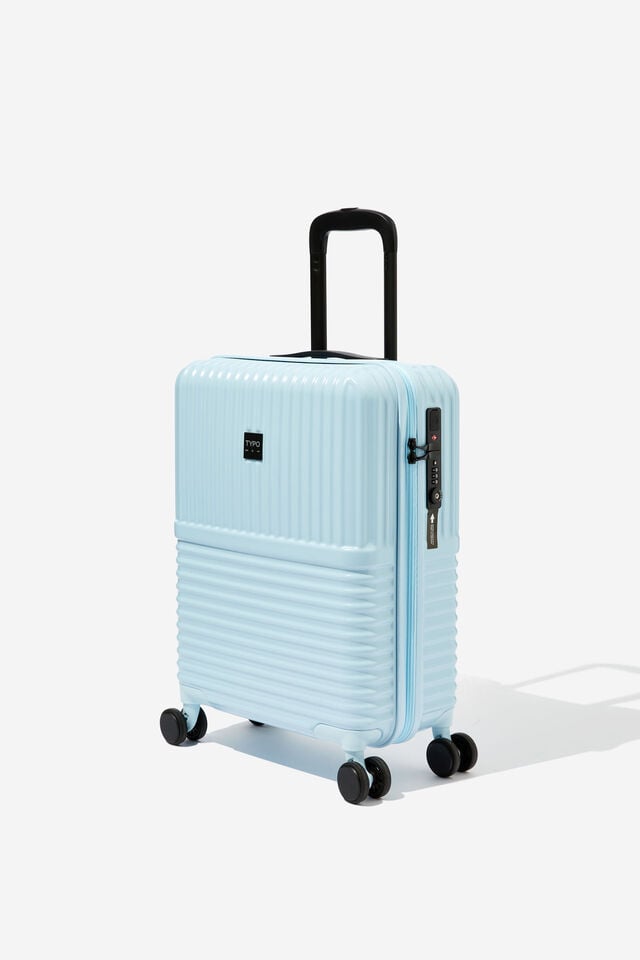 20 Inch Carry On Suitcase, ARCTIC BLUE