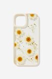 Snap On Protective Phone Case Iphone 13/14, TRAPPED DAISY / ECRU - alternate image 1