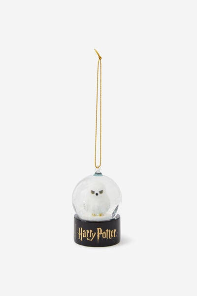 Collab Snowglobe Christmas Ornament, LCN WB HARRY POTTER