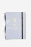 A5 Spinout Notebook, LCN PEA PEANUTS LILAC - alternate image 1