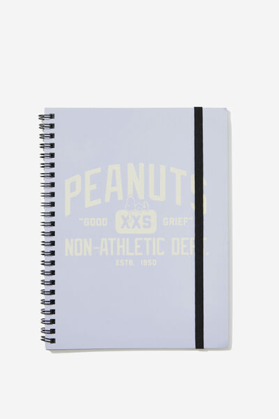 A5 Spinout Notebook, LCN PEA PEANUTS LILAC
