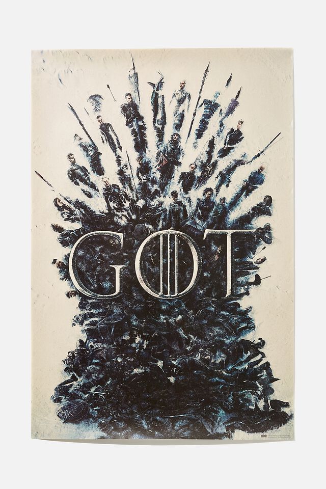 Game Of Thrones Hang Out Poster, LCN WB GOT