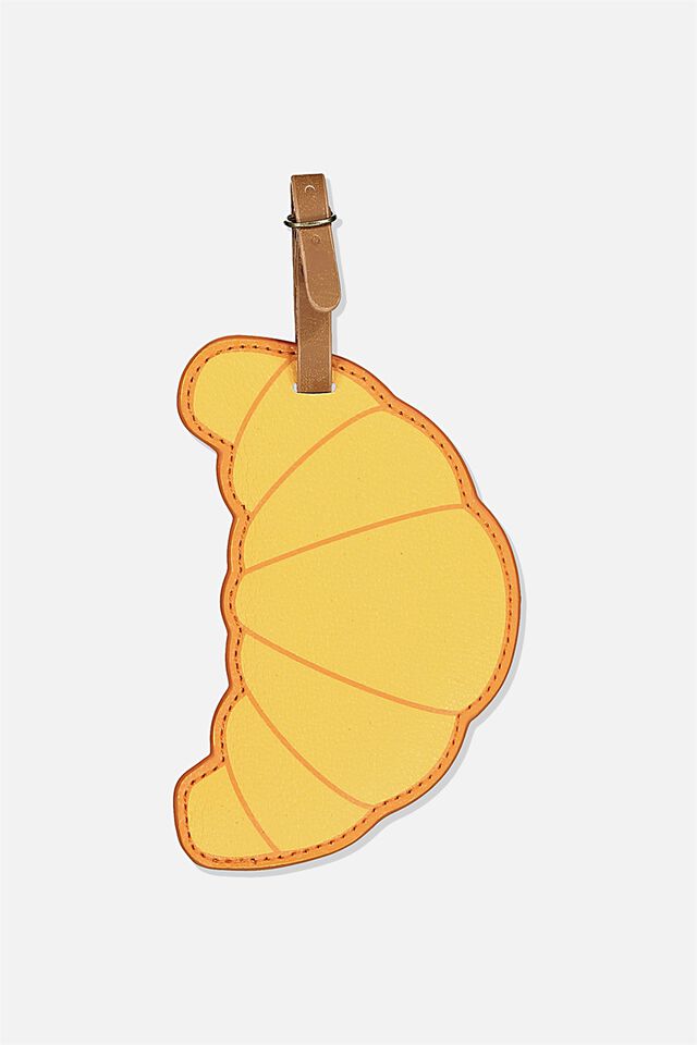 Shape Shifter Luggage Tag, CROISSANT
