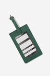 Off The Grid Luggage Tag, TRAVEL ROYALTY/ HERITAGE GREEN - alternate image 2