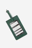 Off The Grid Luggage Tag, TRAVEL ROYALTY/ HERITAGE GREEN - alternate image 2