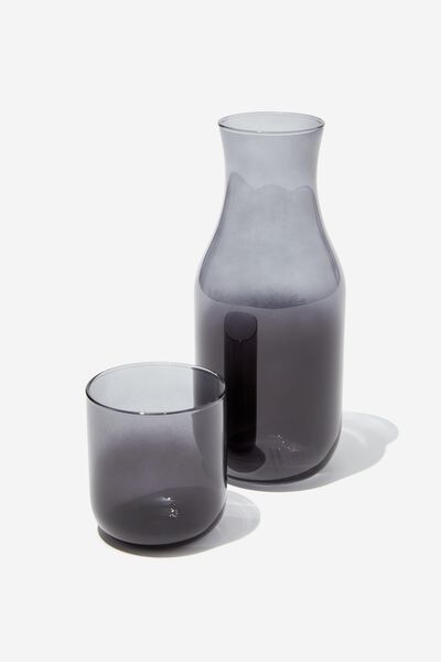 Stay Hydrated Carafe Set, BLACK GRADIENT