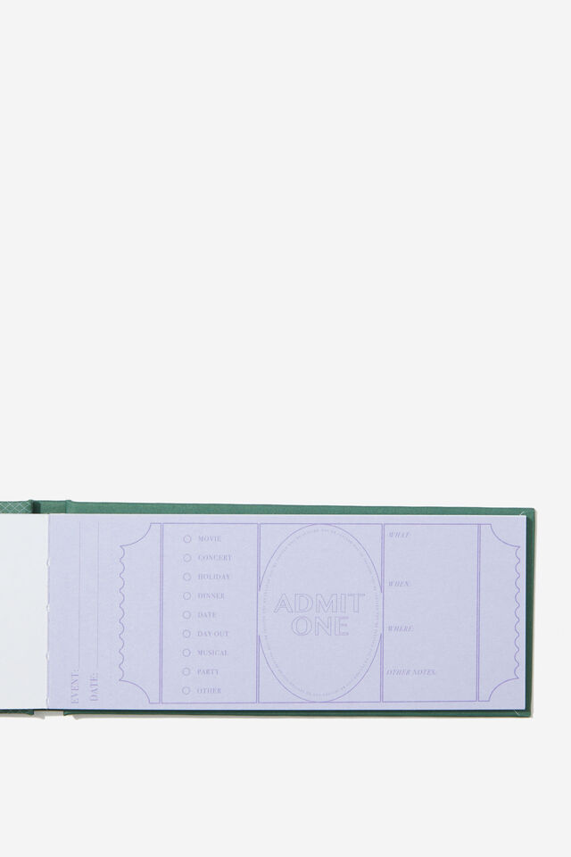 Voucher Activity Book, HERITAGE GREEN LILAC