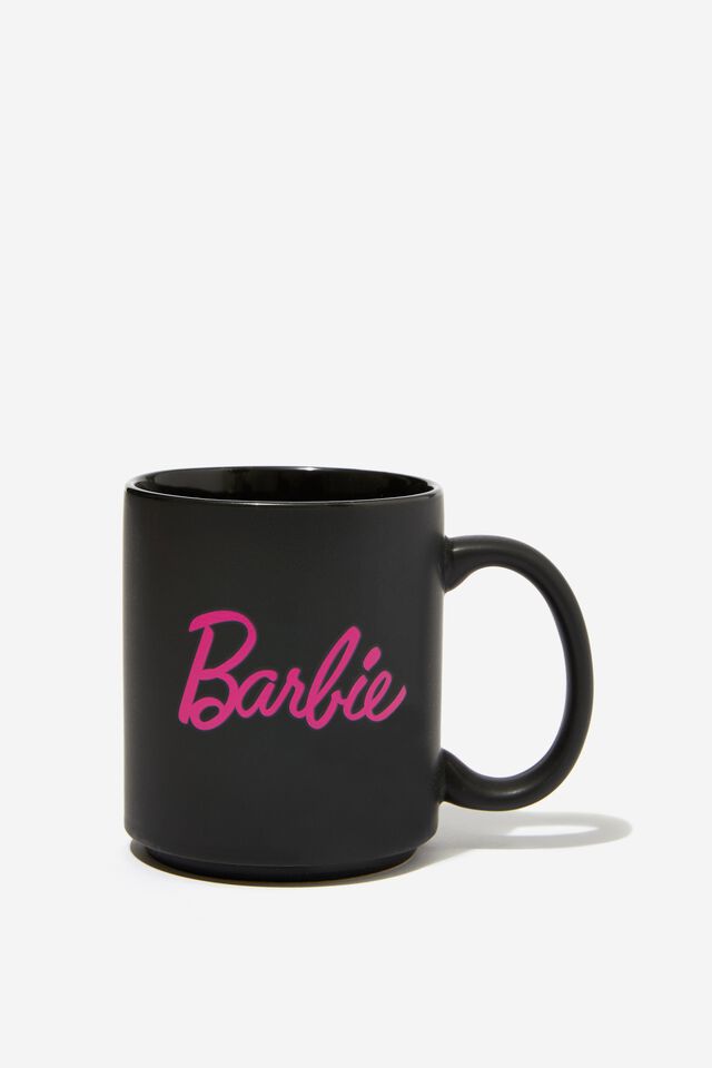 Barbie Daily Mug, LCN MAT BARBIE BLACK & PINK