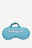 Off The Grid Eyemask, CHECKING OUT/BLUE - alternate image 1