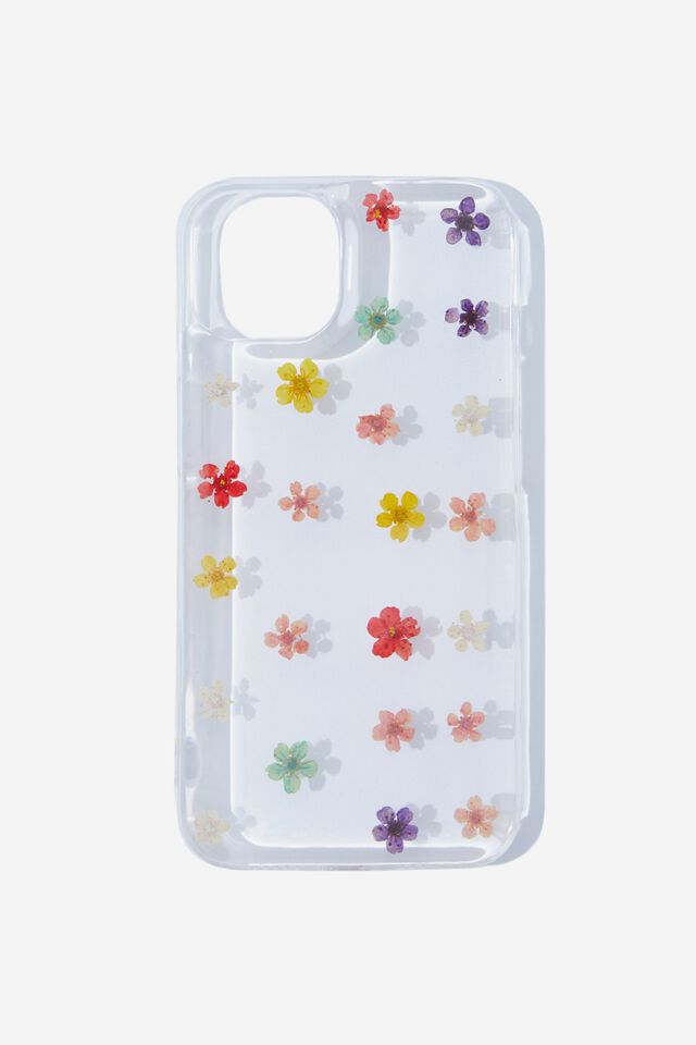 Snap On Protective Phone Case Iphone 13, TRAPPED MULTI MINI DAISIES