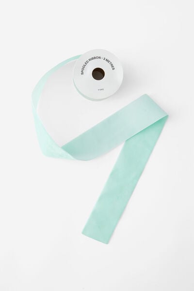 Ribbon Spools, SPEARMINT VELVET