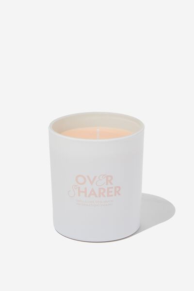 Tell It Like It Is Candle, BUTTER OVER SHARER