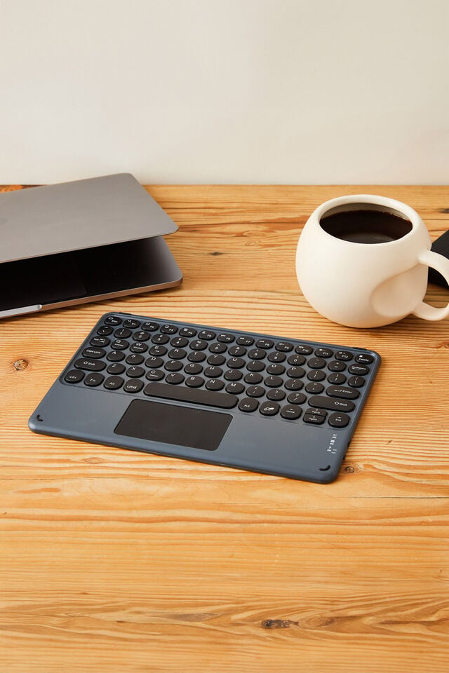 Wireless Keyboard With Touchpad, WELSH SLATE