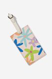 Off The Grid Luggage Tag, PAPER DAISY MULTI - alternate image 1