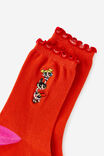 Powerpuff Girls Mid Crew Socks, LCN WB POWERPUFF GIRLS - example image 2