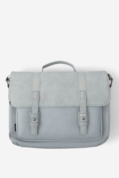 Arthur Satchel Crossbody Bag, CONCRETE