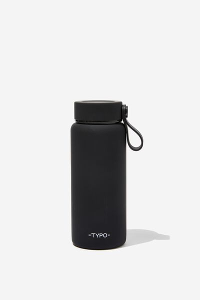 On The Move Drink Bottle 350ML 2.0, BLACK