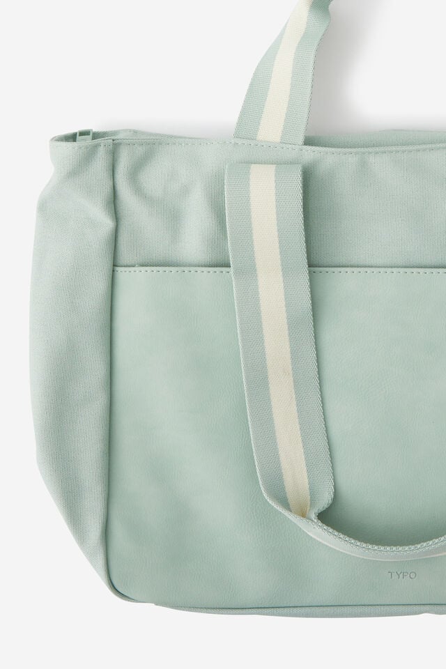 Essential Tote, SMOKE GREEN