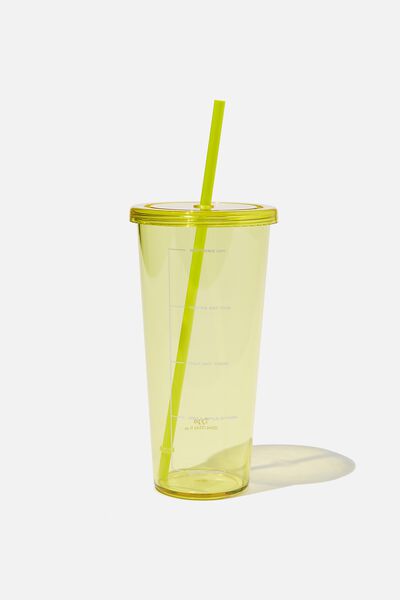 Sipper Smoothie Cup, BOTTOMS UP LIME
