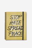 STOP HATE SPREAD PEACE