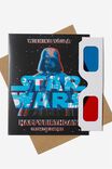Star Wars Premium Funny Birthday Card, LCN LU STAR WARS THE EMPIRE 3D