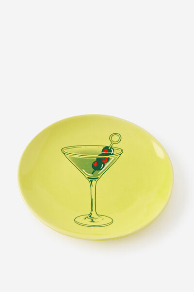 Round Trinket Tray, DIRTY MARTINI