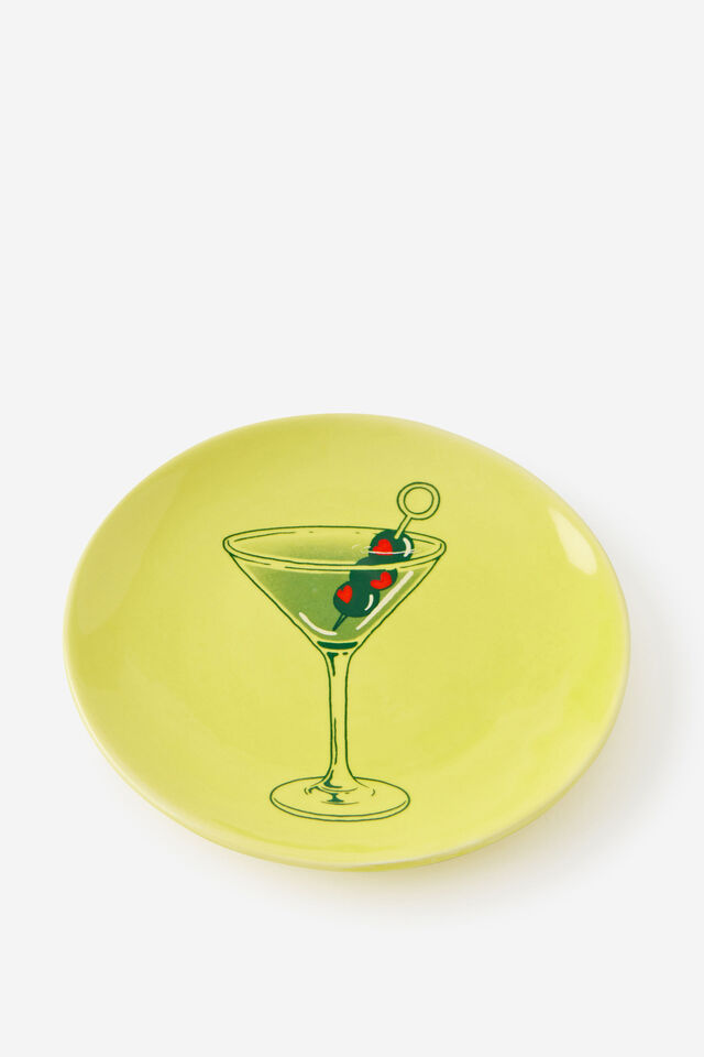 Round Trinket Tray, DIRTY MARTINI