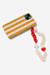 Carried Away Phone Charm Strap, CHAIN PINK OMBRE HEARTS - alternate image 2