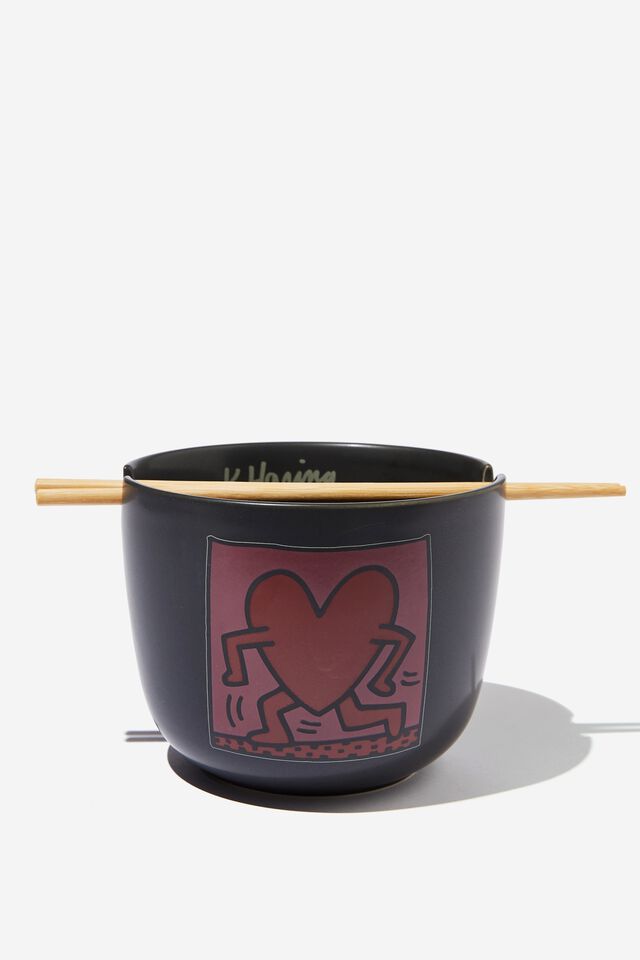 Keith Haring X Feed Me Bowl, LCN KEI DANCING HEART