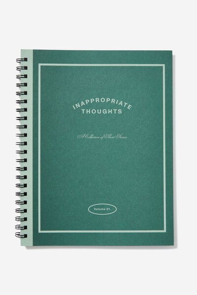 A4 Campus Notebook, INAPPROPRIATE THOUGHTS