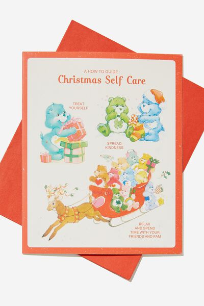 Christmas Card 2023, LCN CLC CARE BEARS SELF CARE