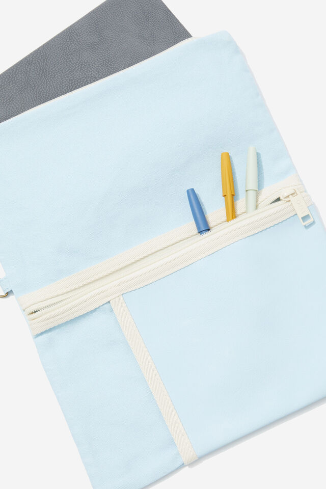 Everyday Compact Pencil Case, ARCTIC BLUE