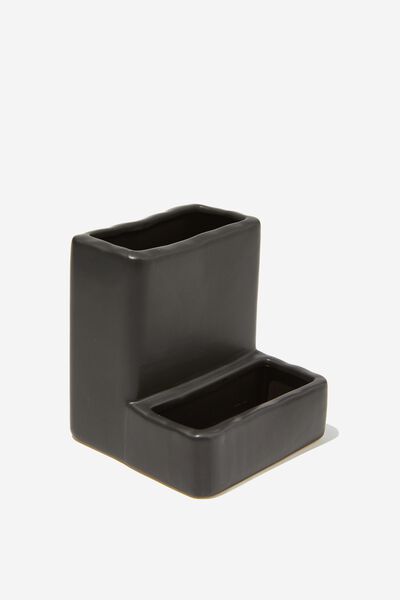 Pen Holder, BLACK WITH TRAY
