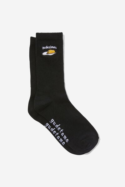 Socks, LCN SAN GUDETAMA BLACK EMB