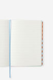 Personalised A5 Hard Lined Notetaker Notebook, MULTI SPLICE - example image 2