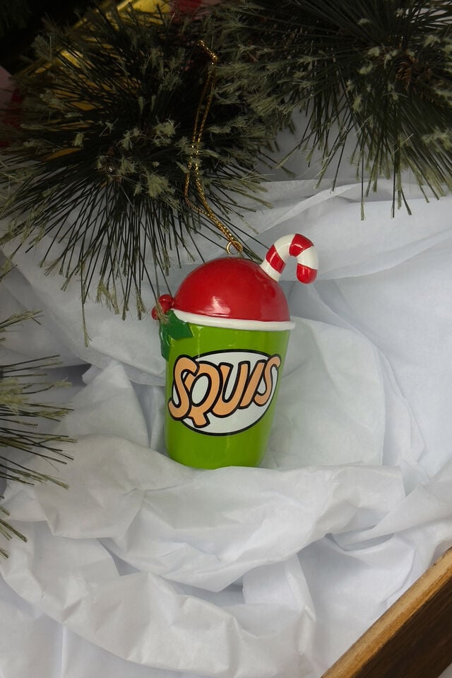 Collab Resin Christmas Ornament, LCN SIM SIMPSONS SQUISHEE