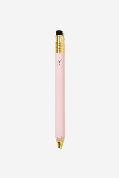 Thick Shader Mechanical Pencil, BALLET BLUSH