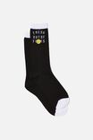 Socks, BLACK FRESH OUT OF F#$KS!! - alternate image 1
