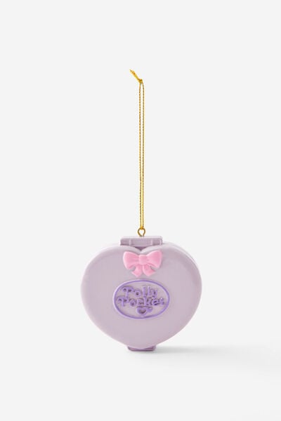 Collab Resin Christmas Ornament, LCN MAT POLLY POCKET