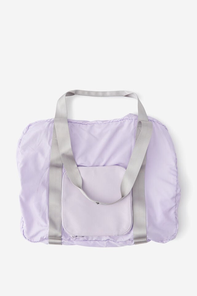 Foldable Holdall Duffle Bag, LAVENDER HAZE