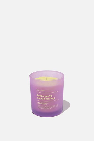 Its A Vibe Candle, AMETHYST DOING AMAZING